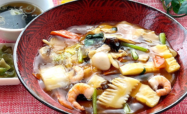 海鮮中華丼